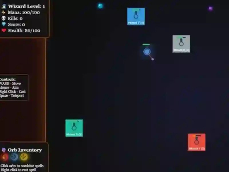 Xogo Spell Caster Io en liña
