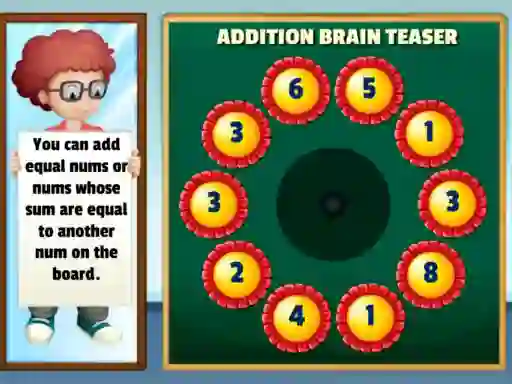 Xogo Addition brain teaser en liña