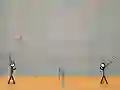 Xogo Stick Figure Badminton en liña
