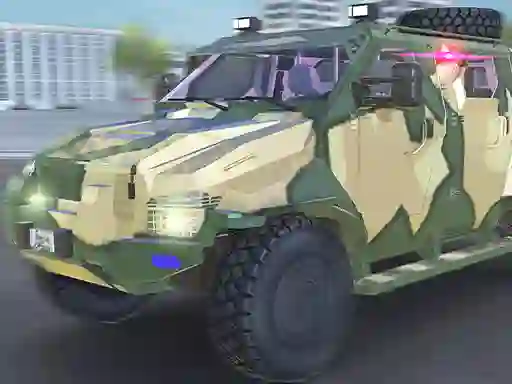 Xogo Police Car Armored en liña