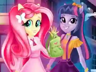 Xogo Equestria Girls First Day at School en liña