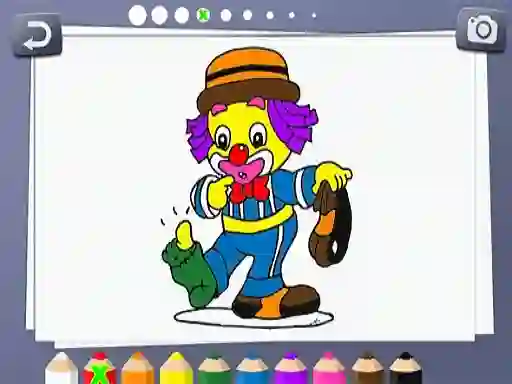 Xogo Kids Coloring Book en liña
