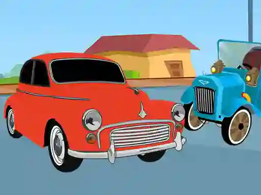 Xogo Old Timer Cars Coloring en liña