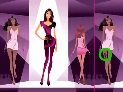 Xogo Fashion Models Differences en liña