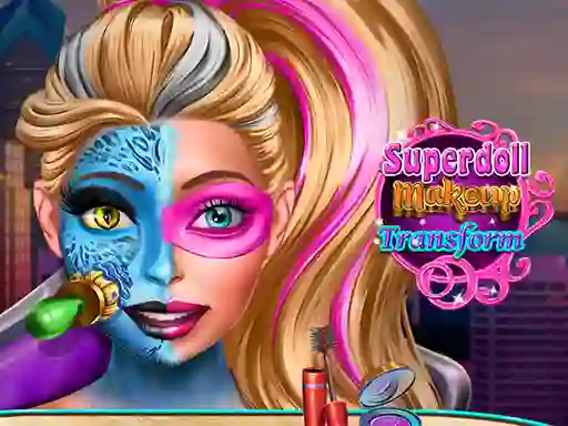 Xogo Super Doll Makeup Transform en liña