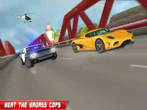 Xogo Grand Police Car Chase Drive Racing en liña