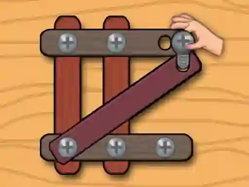 Xogo Wood Nuts Master: Screw Puzzle en liña