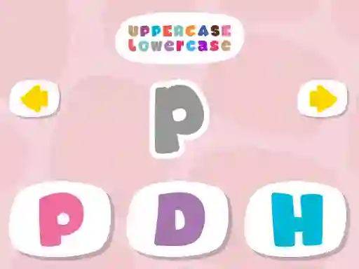 Xogo Uppercase Lowercase en liña
