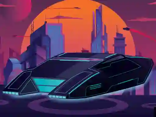 Xogo Cars In The Future Hidden en liña