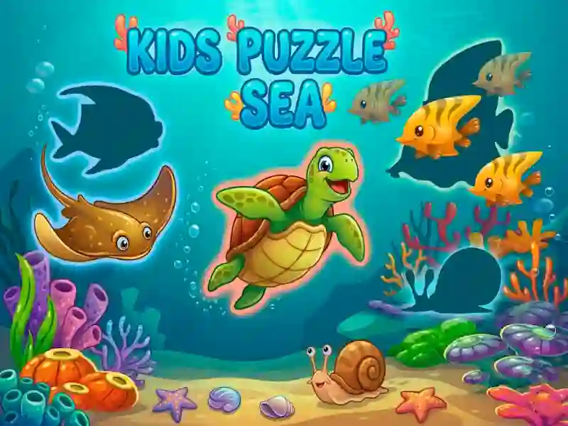 Xogo Kids Puzzle Sea en liña