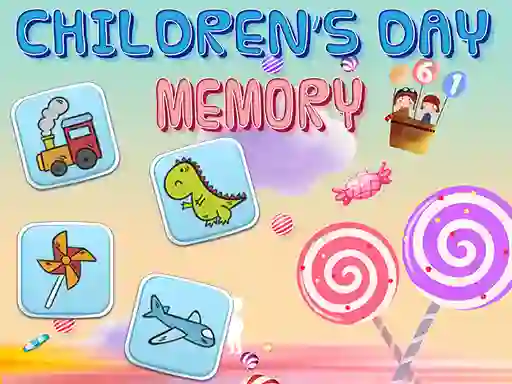 Xogo Children's Day Memory en liña