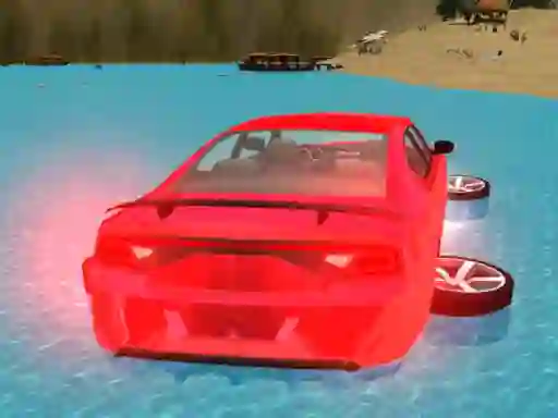 Xogo Water Car Surfing 3d en liña