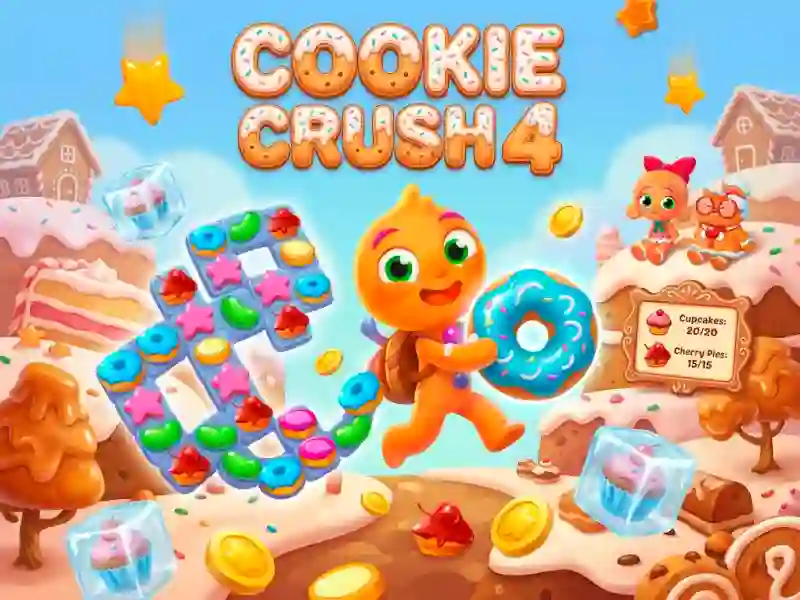 Xogo Cookie Crush 4 en liña