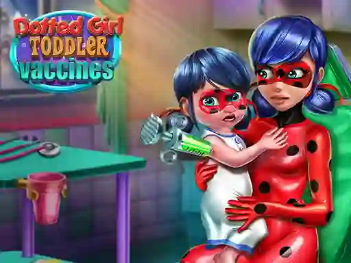 Xogo Dotted Girl: Toddler Vaccines en liña