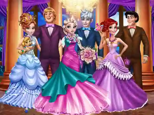Xogo Princesses Castle Ball en liña