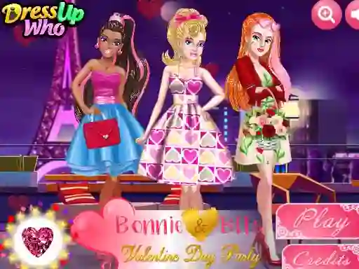Xogo Bonnie and BFFs Valentine Day Party en liña