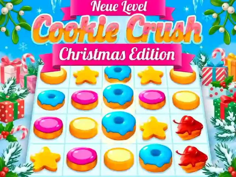 Xogo Cookie Crush: Christmas Edition en liña