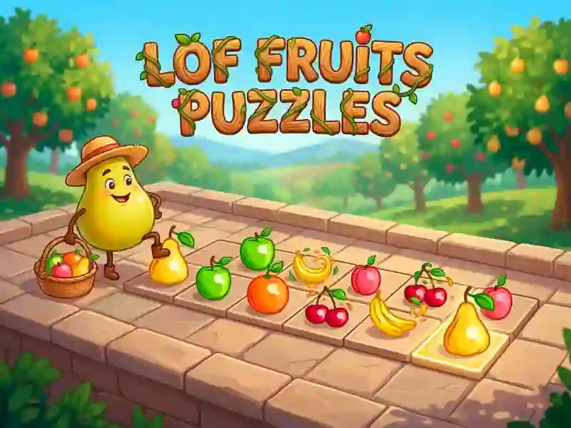 Xogo Lof Fruits Puzzles en liña