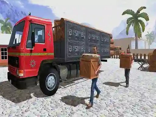 Xogo Asian Offroad Cargo Truck en liña