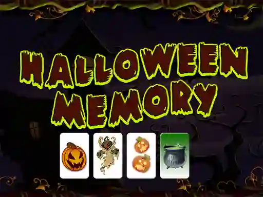Xogo Halloween Memory en liña