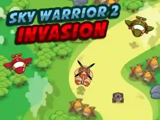 Xogo Sky Warrior 2 Invasion en liña