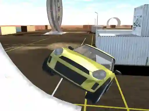 Xogo Stunt Crash Car 4 Fun en liña