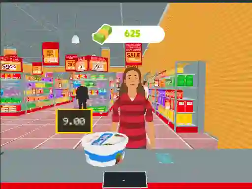 Xogo Market Shopping Simulator en liña