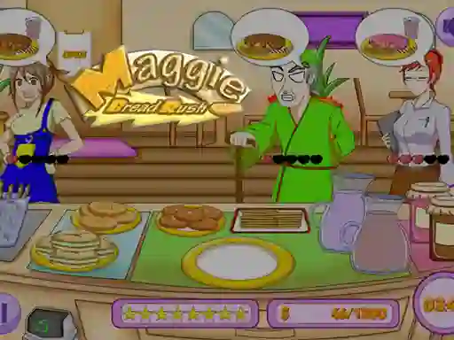Xogo Maggie Bread Rush en liña