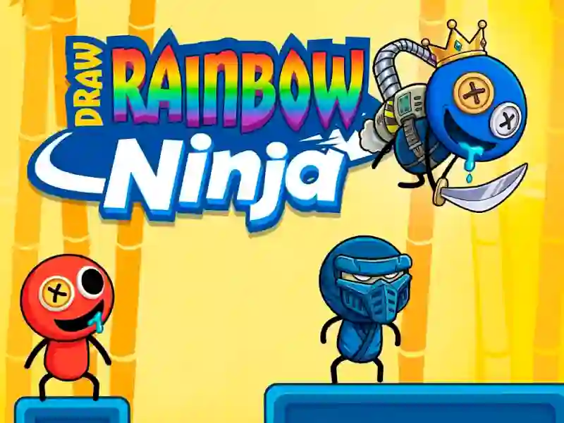Xogo Draw Rainbow Ninja en liña
