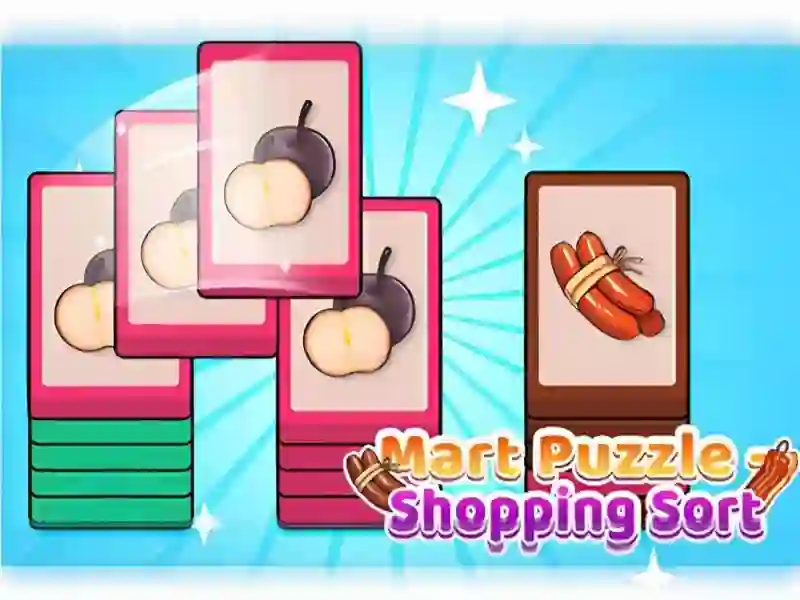 Xogo Mart Puzzle Shopping Sort en liña
