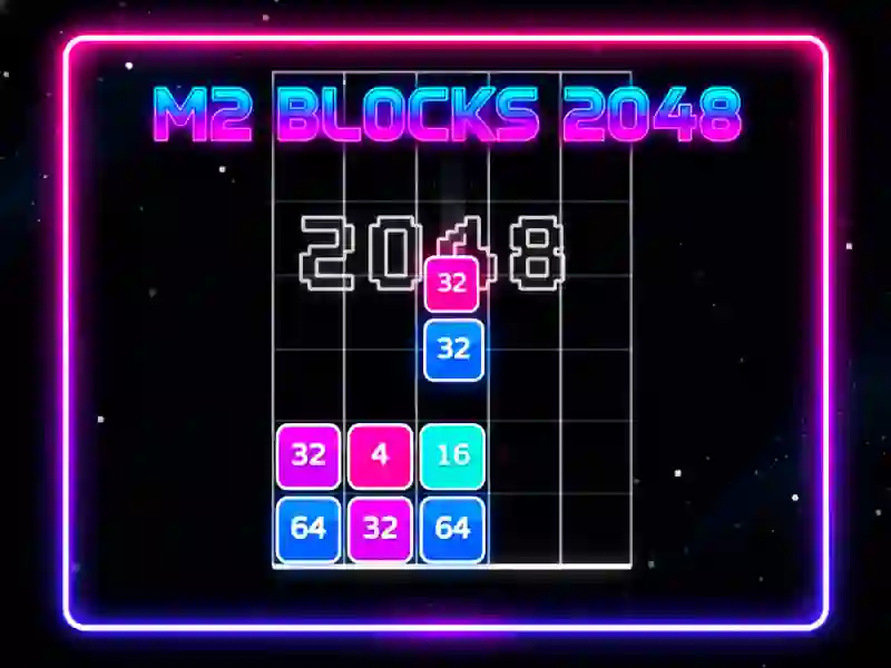Xogo M2 Blocks 2048 en liña