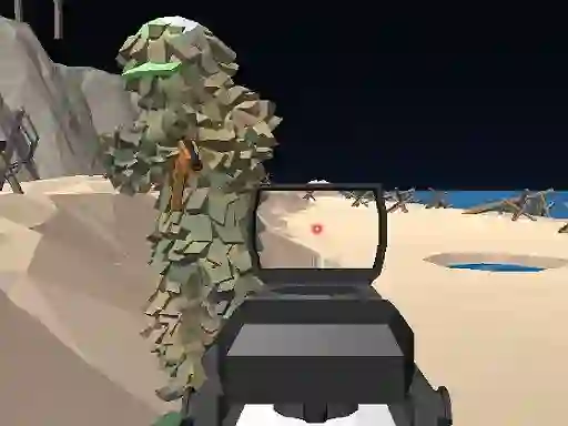 Xogo Beach Assault Gungame Survival en liña