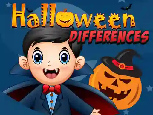 Xogo Halloween Differences en liña