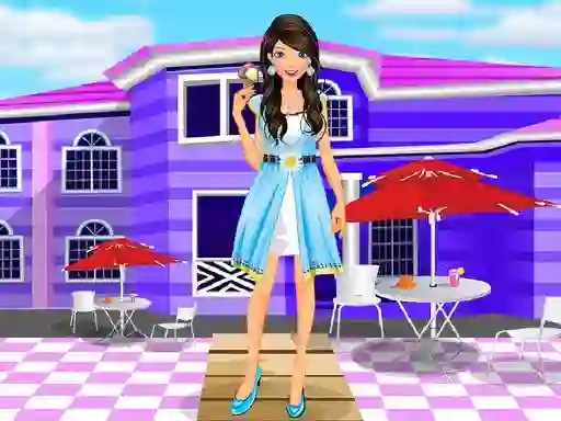 Xogo Summer Vacation Dressup en liña
