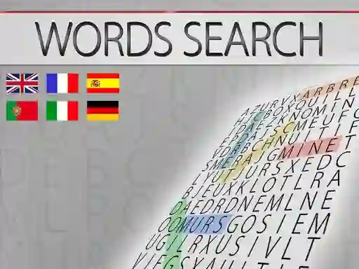 Xogo Words Search en liña