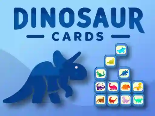 Xogo Dinosaur Cards en liña