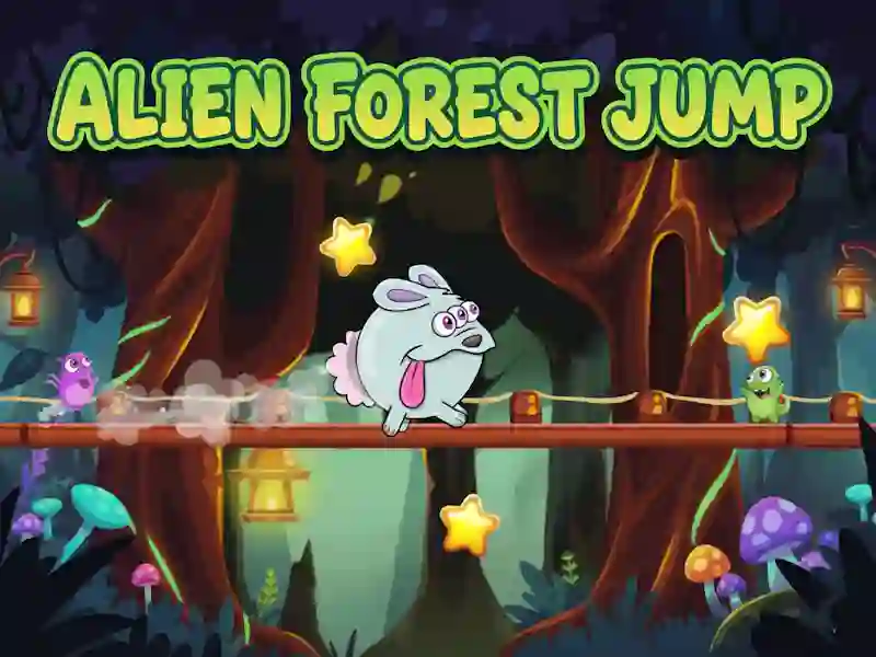 Xogo Alien Forest Jump en liña