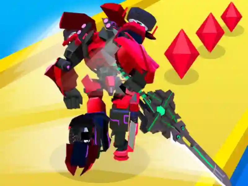 Xogo Robot Runner Fight en liña