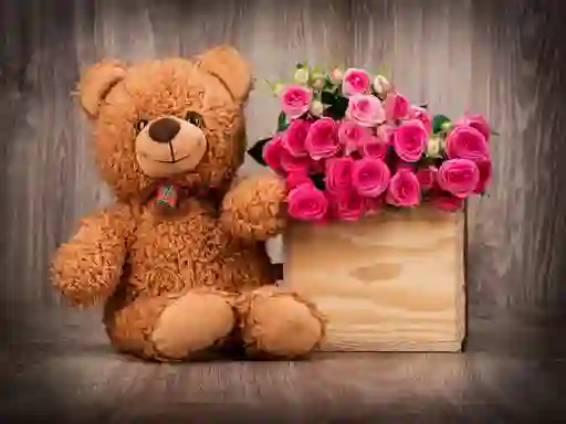 Xogo Cute Teddy Bears Puzzle en liña