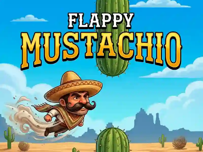 Xogo Flappy Mustachio en liña