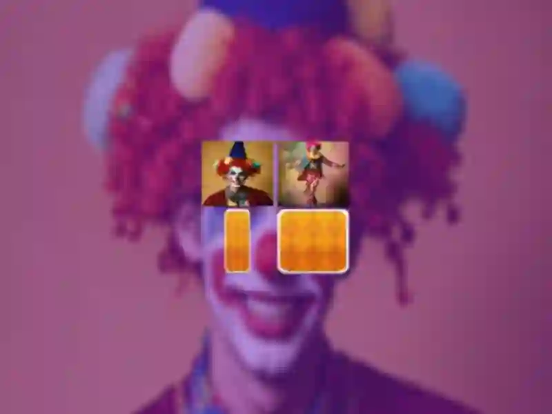 Xogo Clown Memory Match en liña