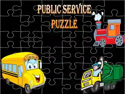 Xogo Public Service Puzzle en liña