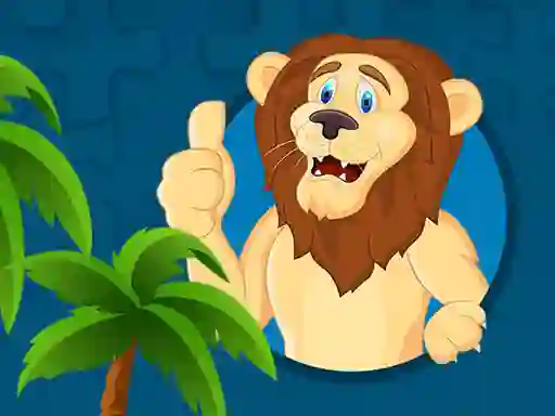 Xogo Strong Lions Jigsaw en liña