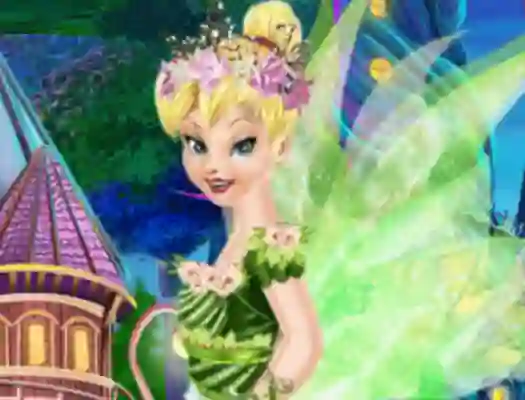 Xogo Forest fairy dressup en liña