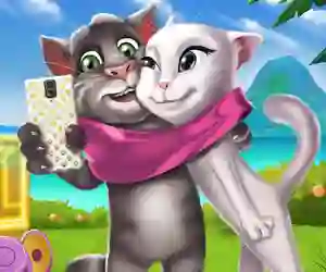 Xogo Kittens Selfie Time en liña