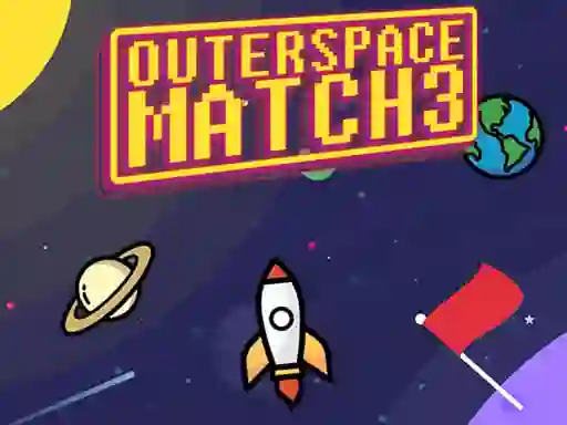 Xogo Outerspace Match 3 en liña