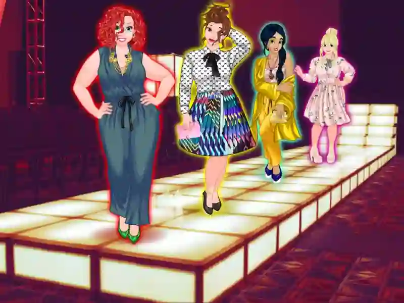 Xogo Princesses Runway Plus en liña