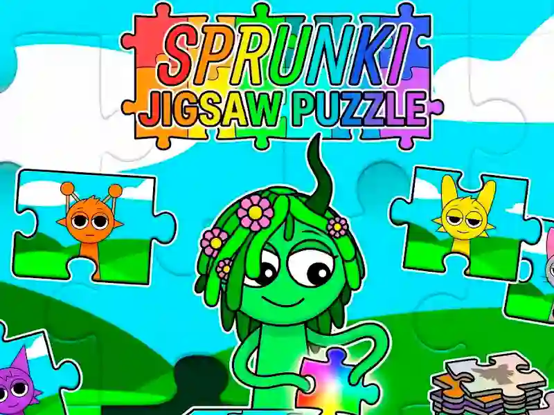 Xogo Sprunki Jigsaw Puzzle en liña