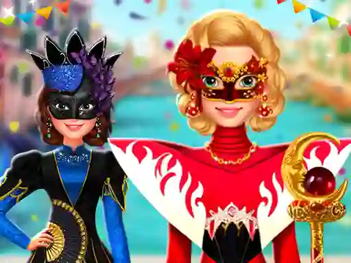Xogo Ellie and Friends Venice Carnival en liña