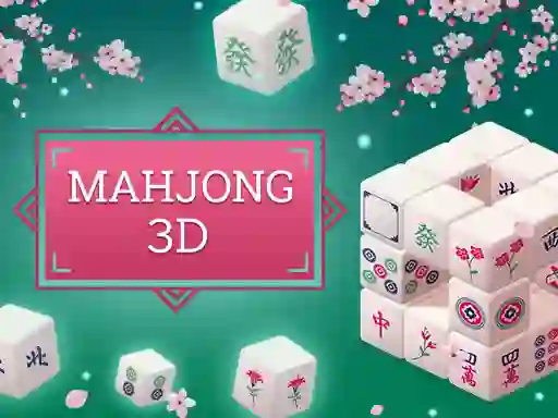 Xogo Mahjong 3d en liña